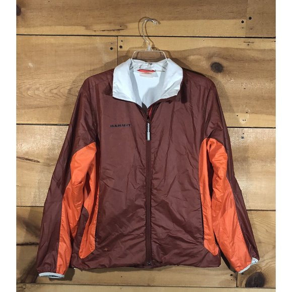 Mammut Windbreaker Jacket Coat Womens Size Medium Full Zip Softshell Collared - Picture 1 of 12